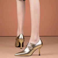 Trina Tish Leather Stilettos