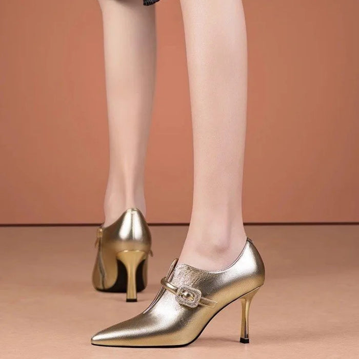 Trina Tish Leather Stilettos