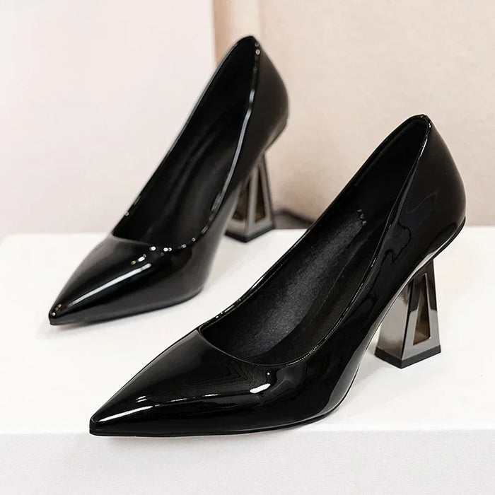 Serena Leather Stilettos