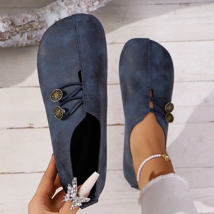 Loren Leather Slip-Ons