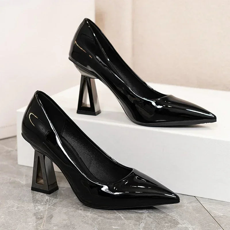 Serena Leather Stilettos