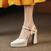 Teresa May Block Heels