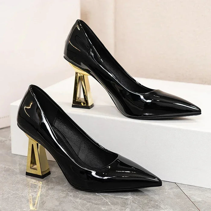 Serena Leather Stilettos