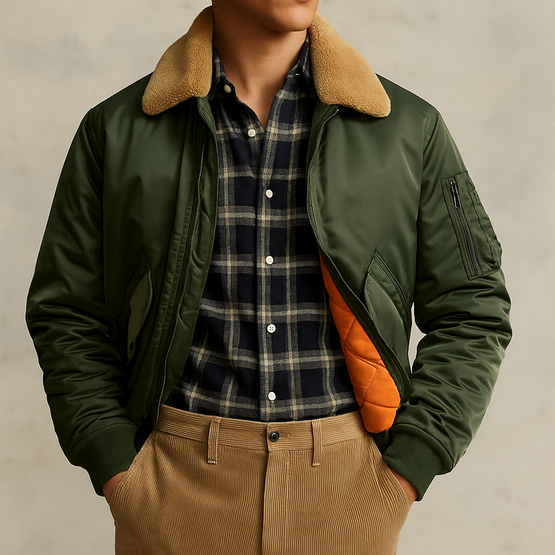 Barry Aviator Jacket