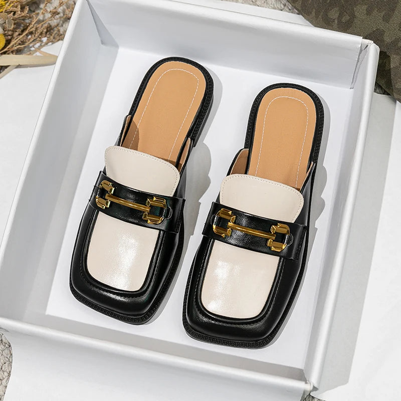 Charlotte Retro Mules