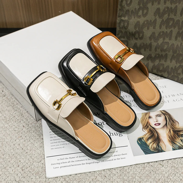 Charlotte Retro Mules