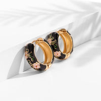 Camellia Flower Earrings