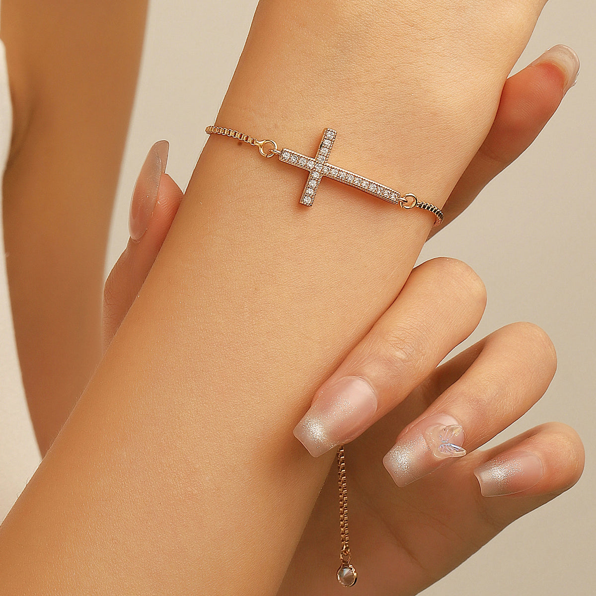 Serene Spark Faith Bracelet