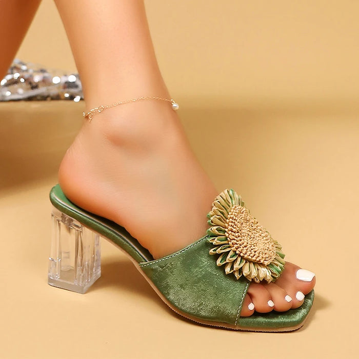 Melissa Floral Heels