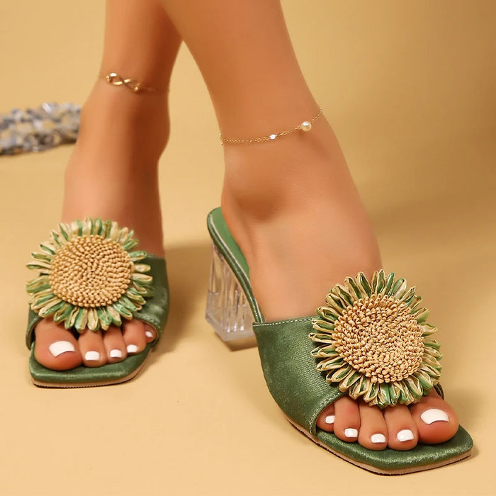 Melissa Floral Heels