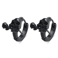 Raven’s Rose Earrings