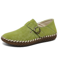 Hannah Leather Flats