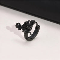 Raven’s Rose Earrings