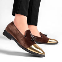 Tucker Ash Velvet Loafers