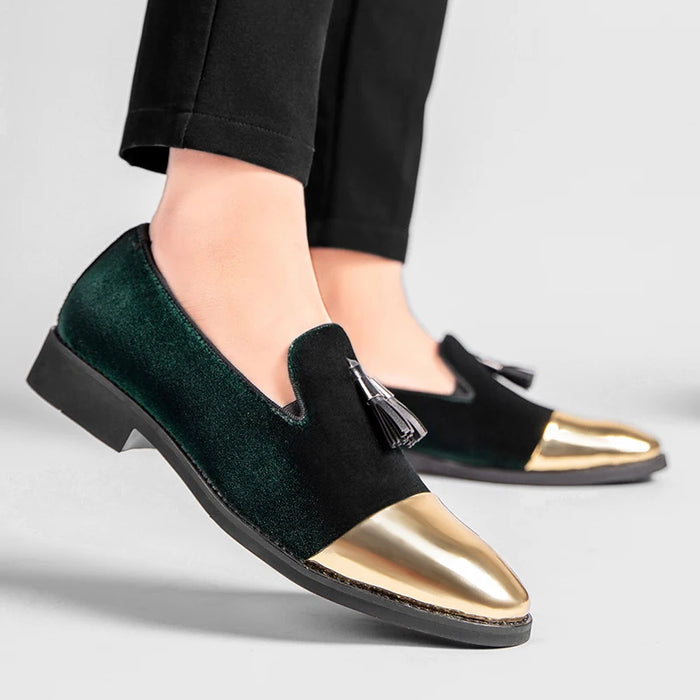 Tucker Ash Velvet Loafers