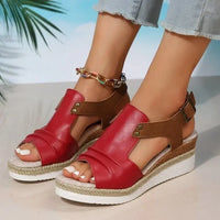 Rachel Ray Buckle Wedges