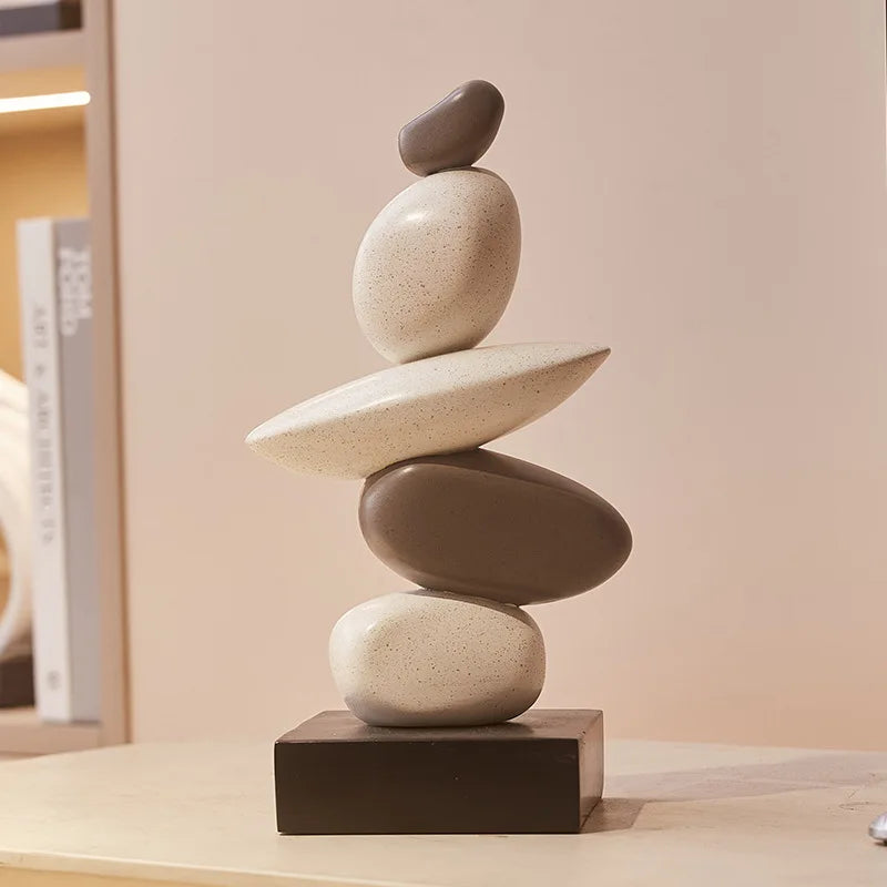 Galet Resin Sculpture