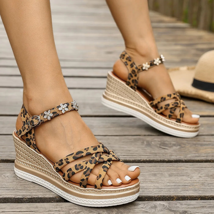 Keira Blooms Wedges