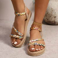 Floriel Woven Sandals