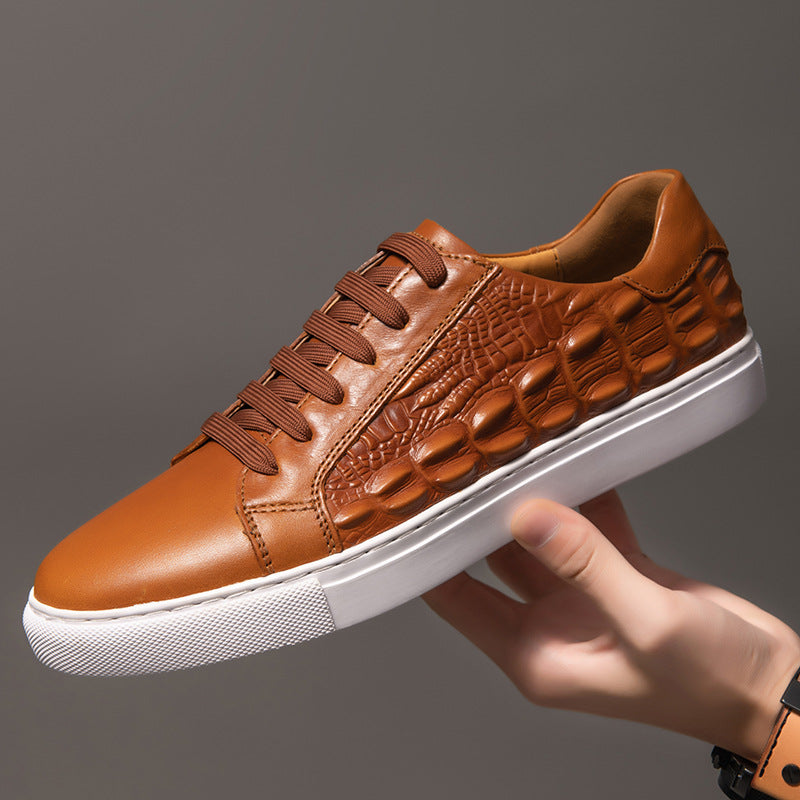 Knight Genuine Leather Sneakers