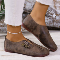 Loren Leather Slip-Ons