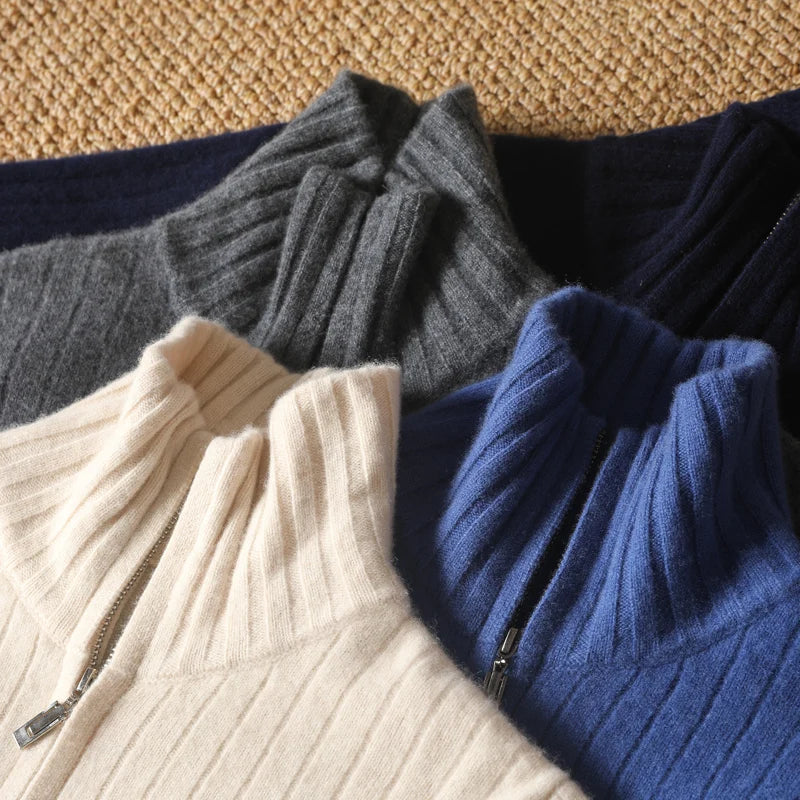 Theodore Pure Wool Cardigan