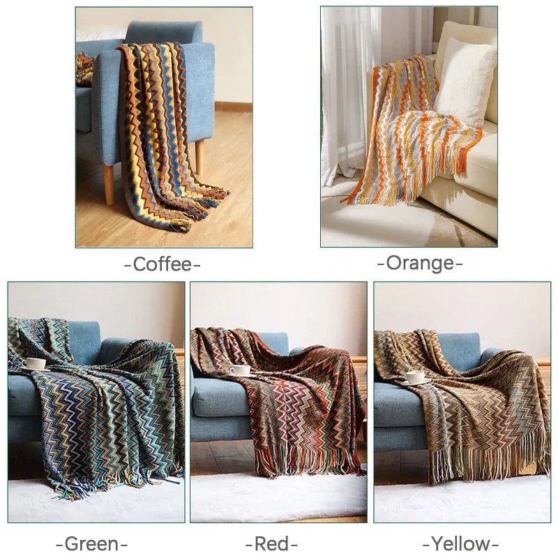 Boho Throw Blanket