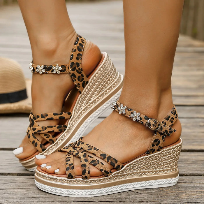 Keira Blooms Wedges