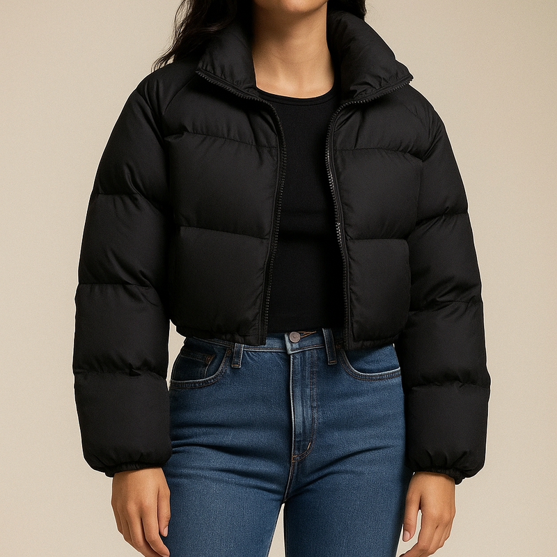 Jeanette Cropped Down Jacket