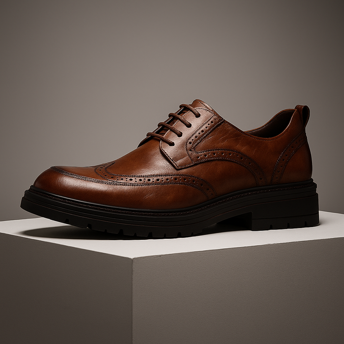 Todley Leather Derby Shoes