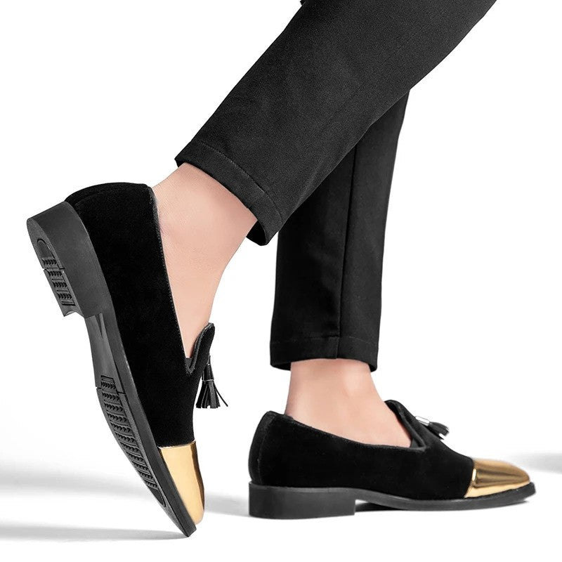 Tucker Ash Velvet Loafers