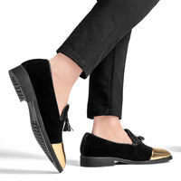 Tucker Ash Velvet Loafers