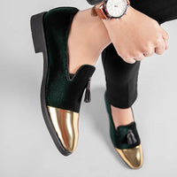 Tucker Ash Velvet Loafers