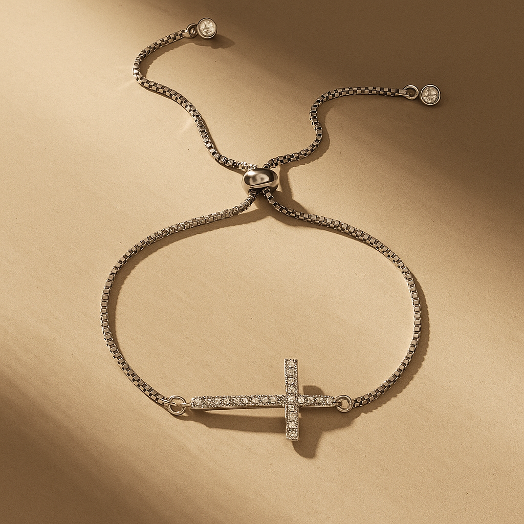 Serene Spark Faith Bracelet