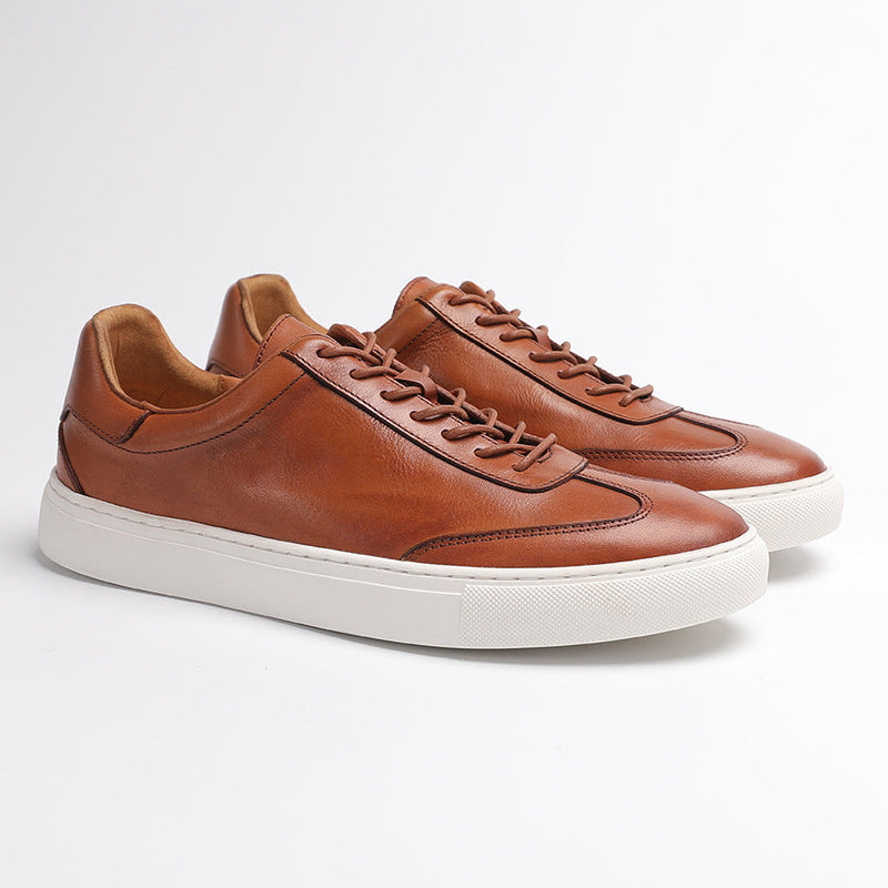 Castelli Genuine Leather Sneakers