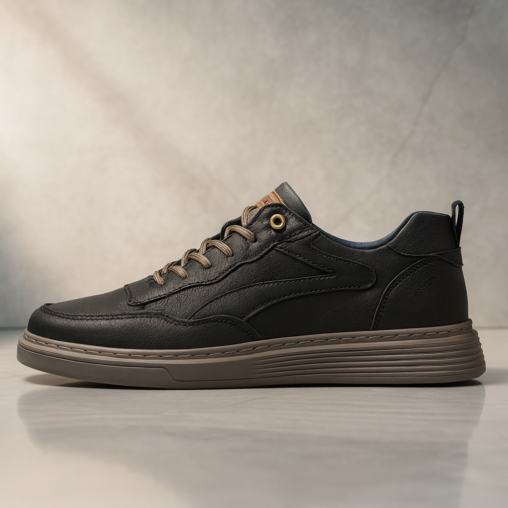 Dominic Leather Low-Tops