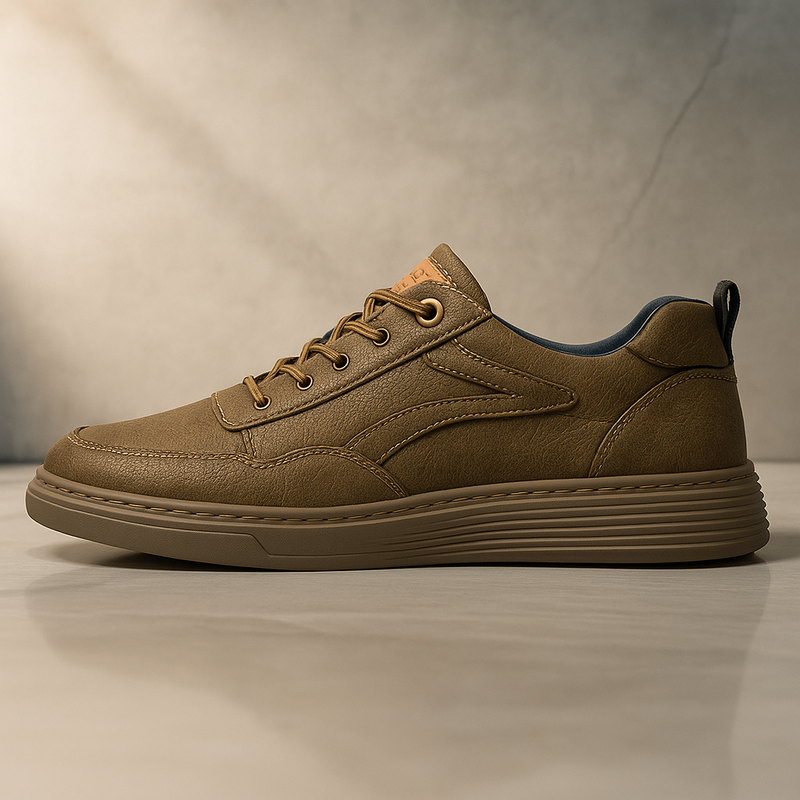 Dominic Leather Low-Tops